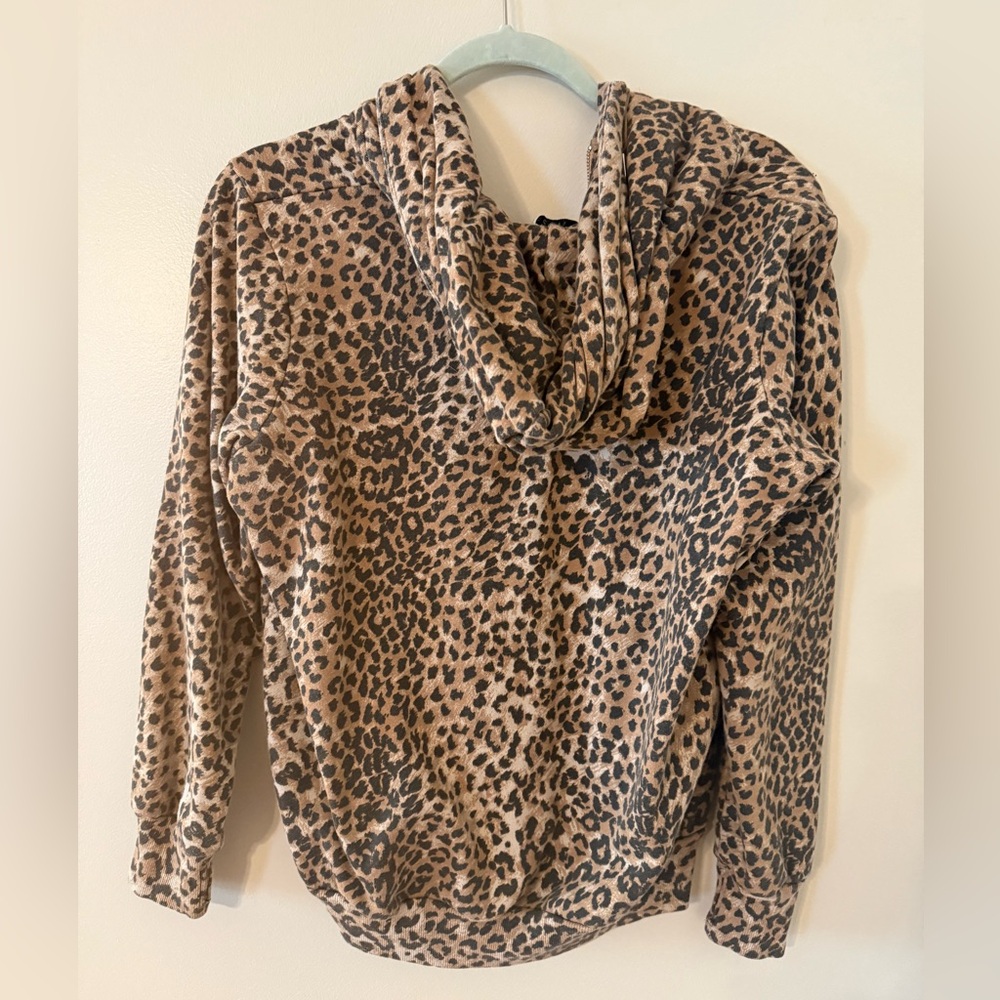 Ragdoll cheetah zip up sweatshirt - Picture 2 of 3